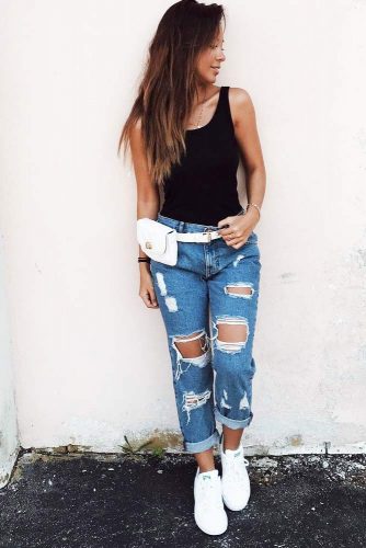 Street Style Inspiration - How To Match Boyfriend Jeans picture 1