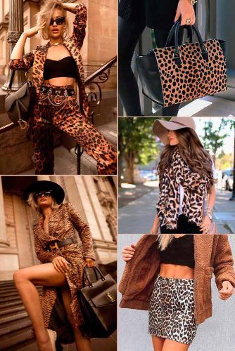 Leopard Print Color Trend #outfit #fashion