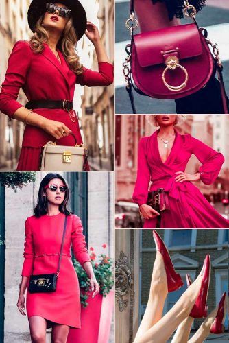 Scarlet Fever Color Trend #outfit #fashion