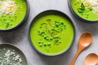 Super Easy Pea and Mint Soup Recipe